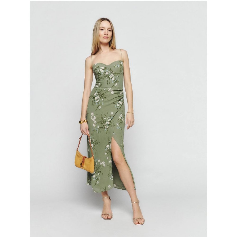 Reformation Kourtney Dress in Bonita